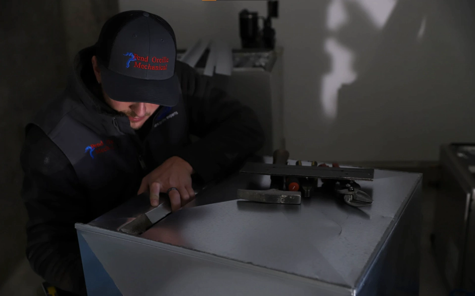 ongoing vent assembly before installation